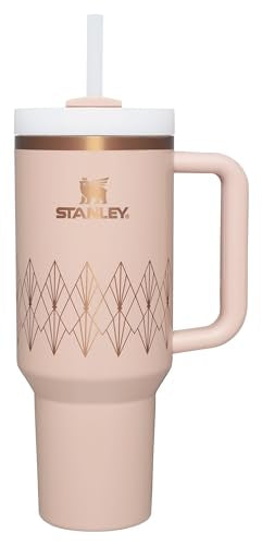 Stanley Quencher H2.O FlowState™ Tumbler 40 oz Blush Gloss Deco –  lookingGLASS Lifestyle
