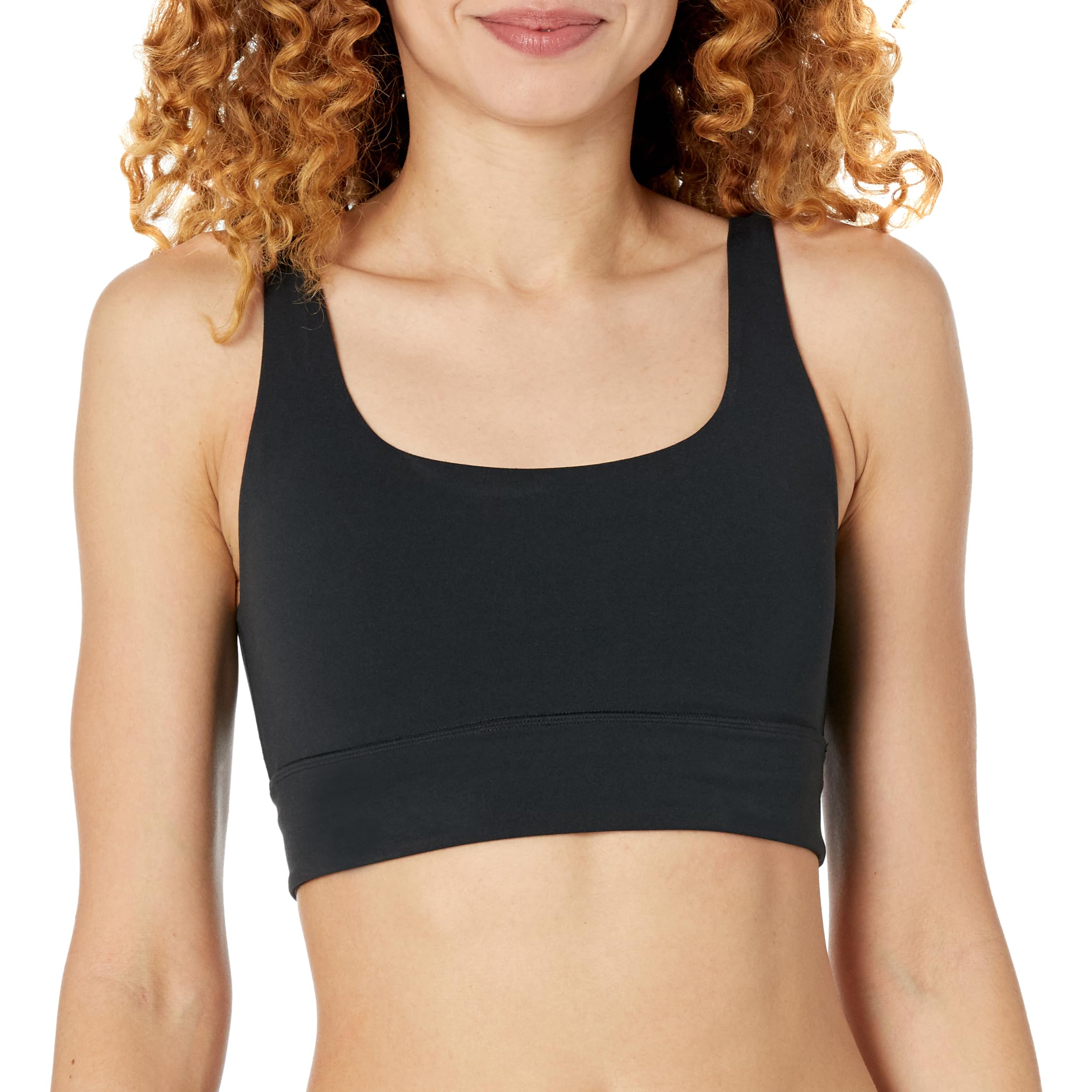 CRZ YOGA Butterluxe Womens U Back Sports Bra - Scoop Neck Padded Low I –  lookingGLASS Lifestyle