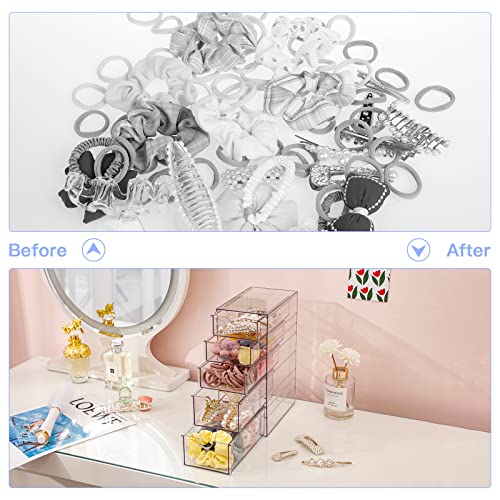 FABROK Clear Hair Accessory Organizer Box – lookingGLASS FABROK Clear Hair Accessory Organizer Box – lookingGLASS