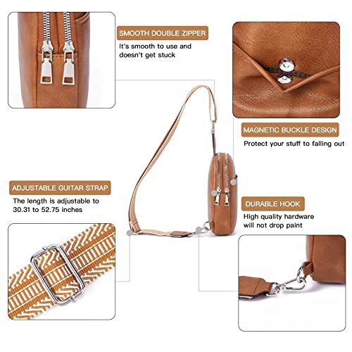  Telena Crossbody Bags for Women Vegan Leather Handbag