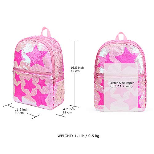 School bag with deals the name pink stars