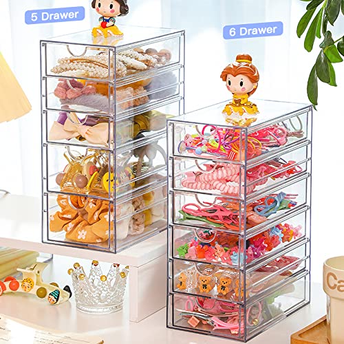 FABROK Clear Hair Accessory Organizer Box – lookingGLASS