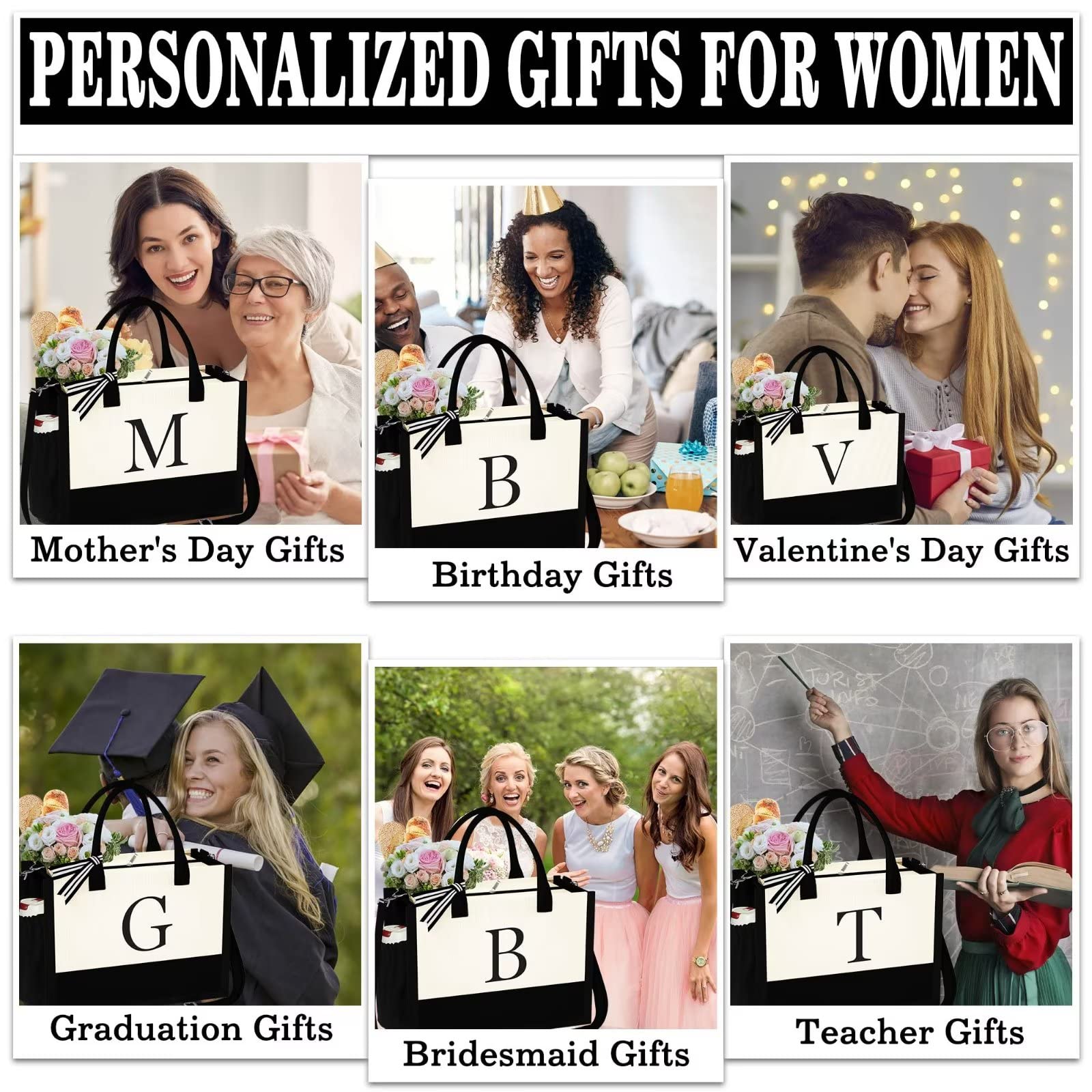  Gift for Friend Woman,Gifts for Moms Birthday,Bridesmaid  Gifts,Custom Makeup Bag with Mirror,Gifts for Woman Unique,Sister  Gifts,Gifts for